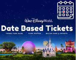 Walt Disney World Date Specific Tickets 